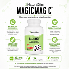 Cargar imagen en el visor de la galería, MagicMag®C | Citrato de Magnesio en Cápsulas