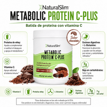 Cargar imagen en el visor de la galería, Metabolic Protein® C-Plus con Vitamina C | Chocolate