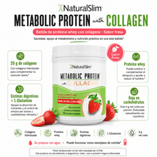 Cargar imagen en el visor de la galería, Metabolic Protein® con Colágeno | Fresa