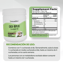 Cargar imagen en el visor de la galería, Coco-10 Plus® | Aceite de Coco con CoQ10
