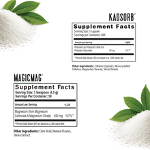Cargar imagen en el visor de la galería, Dúo Dinámico™ • MagicMag® &amp; Kadsorb® | Magnesio y Potasio
