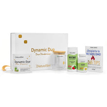 Cargar imagen en el visor de la galería, Dúo Dinámico™ Gift Set | Caja para regalo con magnesio MagicMag®, postasio Kadsorb®, libro ¡Despierta tu Metabolismo! y taza de cristal
